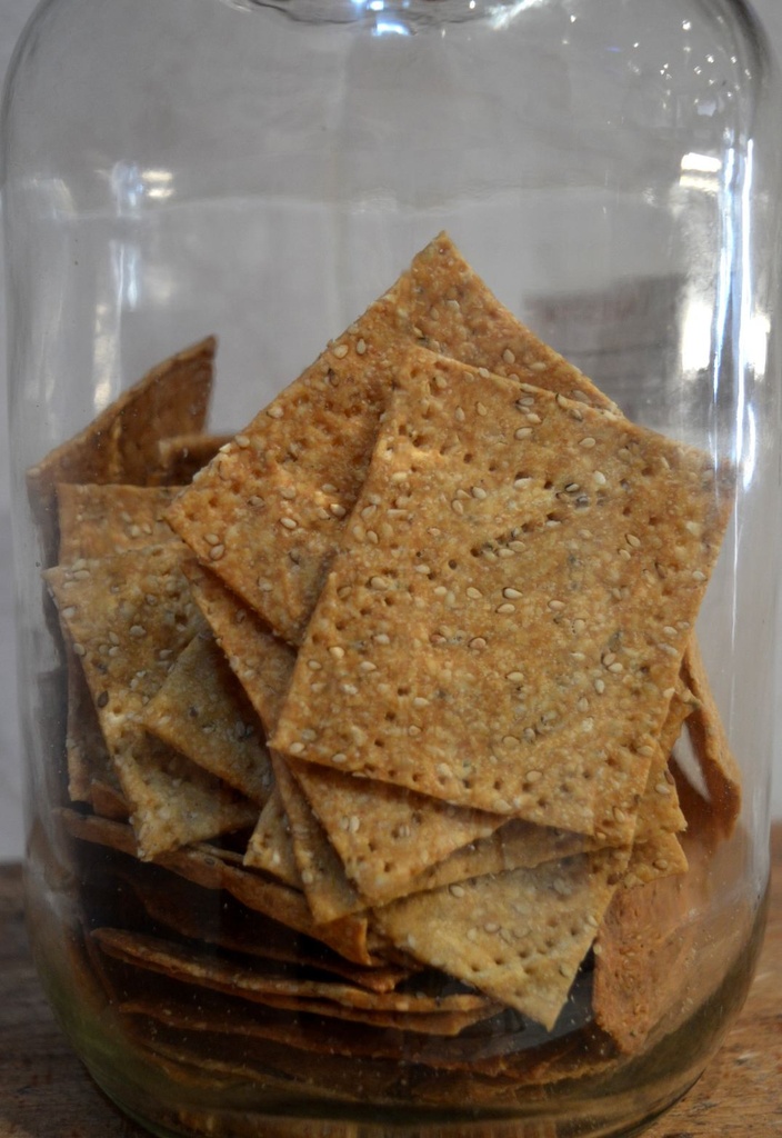 Crackers de Fajol i Pipes de Gira-sol (150gr)