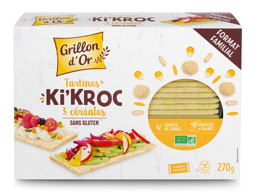 DATA CONSUM PASSADA! Crackers de fajol i arròs (270gr)