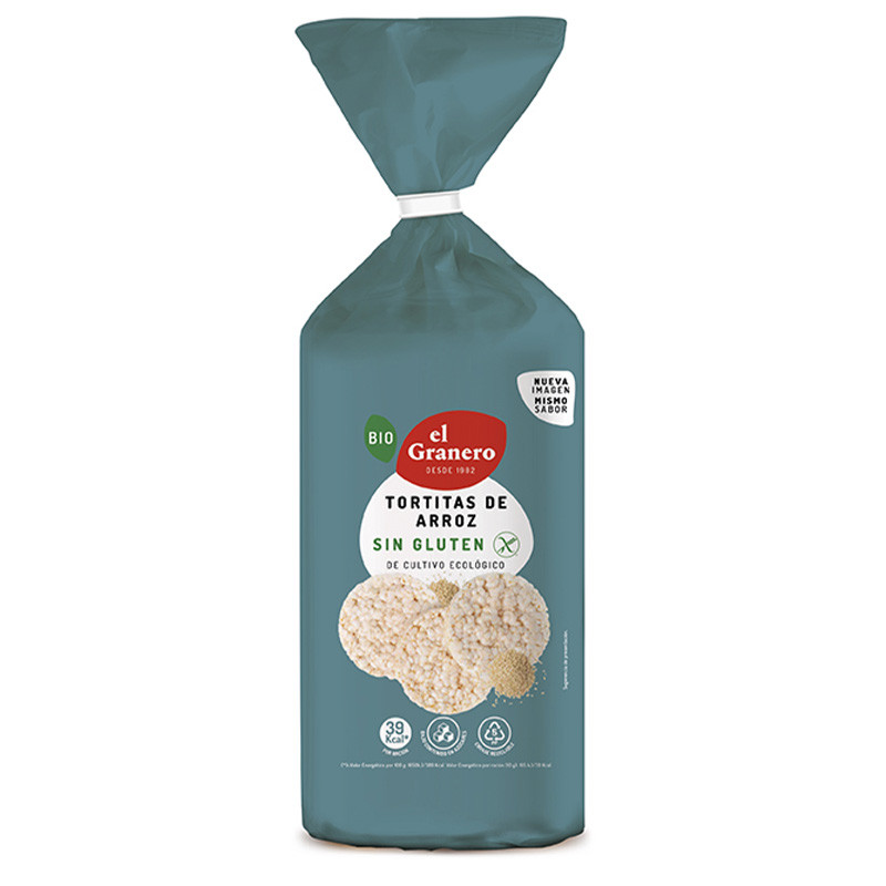 Tortitas d'arròs integral ECO