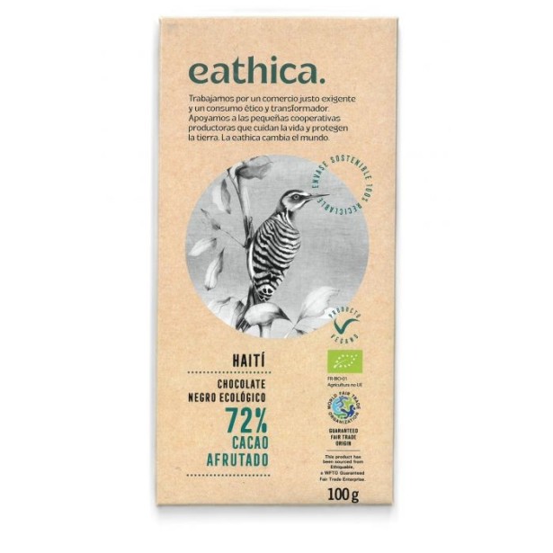 Xocolata negra 72% Haití